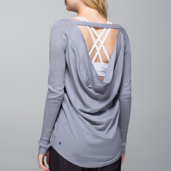 lululemon athletica Sweaters - Lululemon Unity Pullover Heathered Fossil size 8